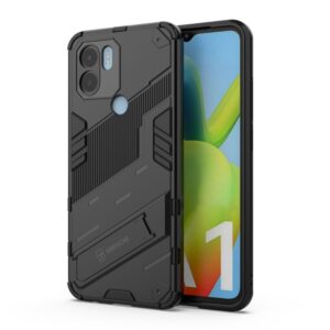 Phone Case BBR Steel Armor ( Shockproof - Rugged ) with Kickstand for XIAOMI REDMI A1 / A2 BLACK