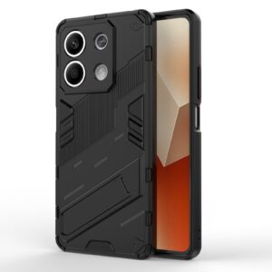Phone Case BBR Steel Armor ( Shockproof - Rugged ) with Kickstand for XIAOMI REDMI NOTE 13 4G BLACK