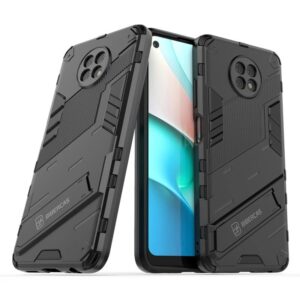 Phone Case BBR Steel Armor ( Shockproof - Rugged ) with Kickstand for XIAOMI REDMI NOTE 9T BLACK