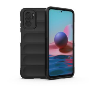Phone Case Magic Shield Shockproof for XIAOMI REDMI NOTE 10 4G BLACK