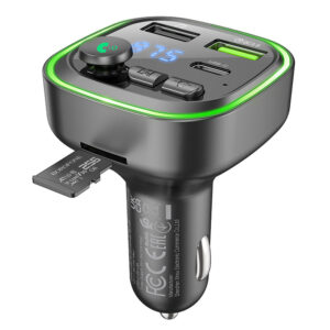 Borofone BC48 Car FM Transmitter with Bluetooth / USB RGB