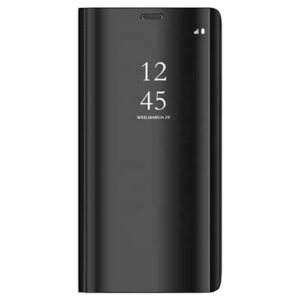 Phone Case Book Mirror Clear View for XIAOMI POCO X5 5G BLACK