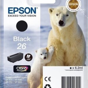 Ink Epson (Original) EPSON 26 BLACK (C13T260140)