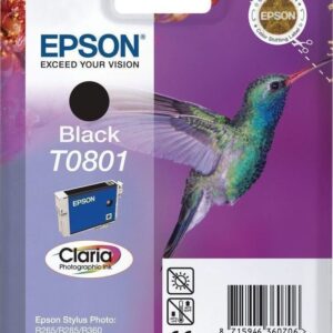 Ink Epson (Original) EPSON T0801 BLACK (C13T080140)