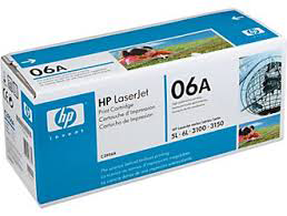 Toner (Original) HP 06A (C3906A) Black 2.500 PAGES
