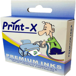 Print-X Inkjet Cartridge Compatible with HP 301XL Black CH563EE