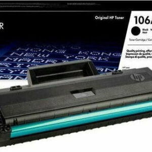Toner (Original) HP 106A Laser Printer Black 1000 Pages (W1106A)