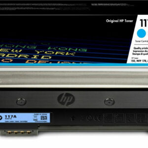 Toner (Original) HP 117A Cyan Toner (W2071A) 700 Pages