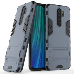 Phone Case BBR Iron Armor ( Shockproof - Rugged ) with Kickstand for XIAOMI REDMI NOTE 8 PRO NAVY BLUE