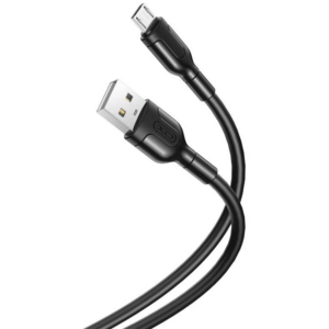 Cable XO NB212 USB 2.0 Micro-USB male - Type-A male Black 1m