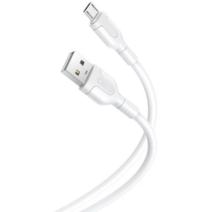 Cable XO NB212 USB 2.0 Micro-USB male - Type-A male White 1m