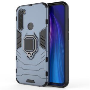 Phone Case BBR Ring Armor ( Shockproof - Rugged ) with Kickstand-Ring for XIAOMI REDMI NOTE 8 NAVY BLUE