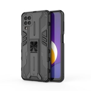 Phone Case BBR Supersonic Armor ( Shockproof - Rugged ) with Kickstand for SAMSUNG GALAXY A12 BLACK