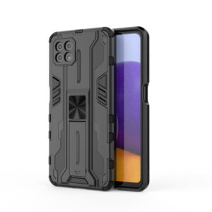 Phone Case BBR Supersonic Armor ( Shockproof - Rugged ) with Kickstand for SAMSUNG GALAXY A22 5G BLACK